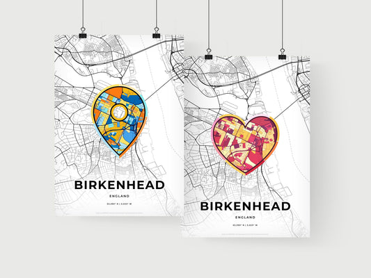 Birkenhead England art print for couples