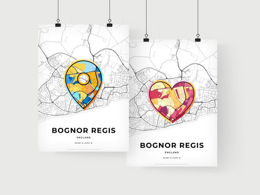 Bognor Regis England art print for couples