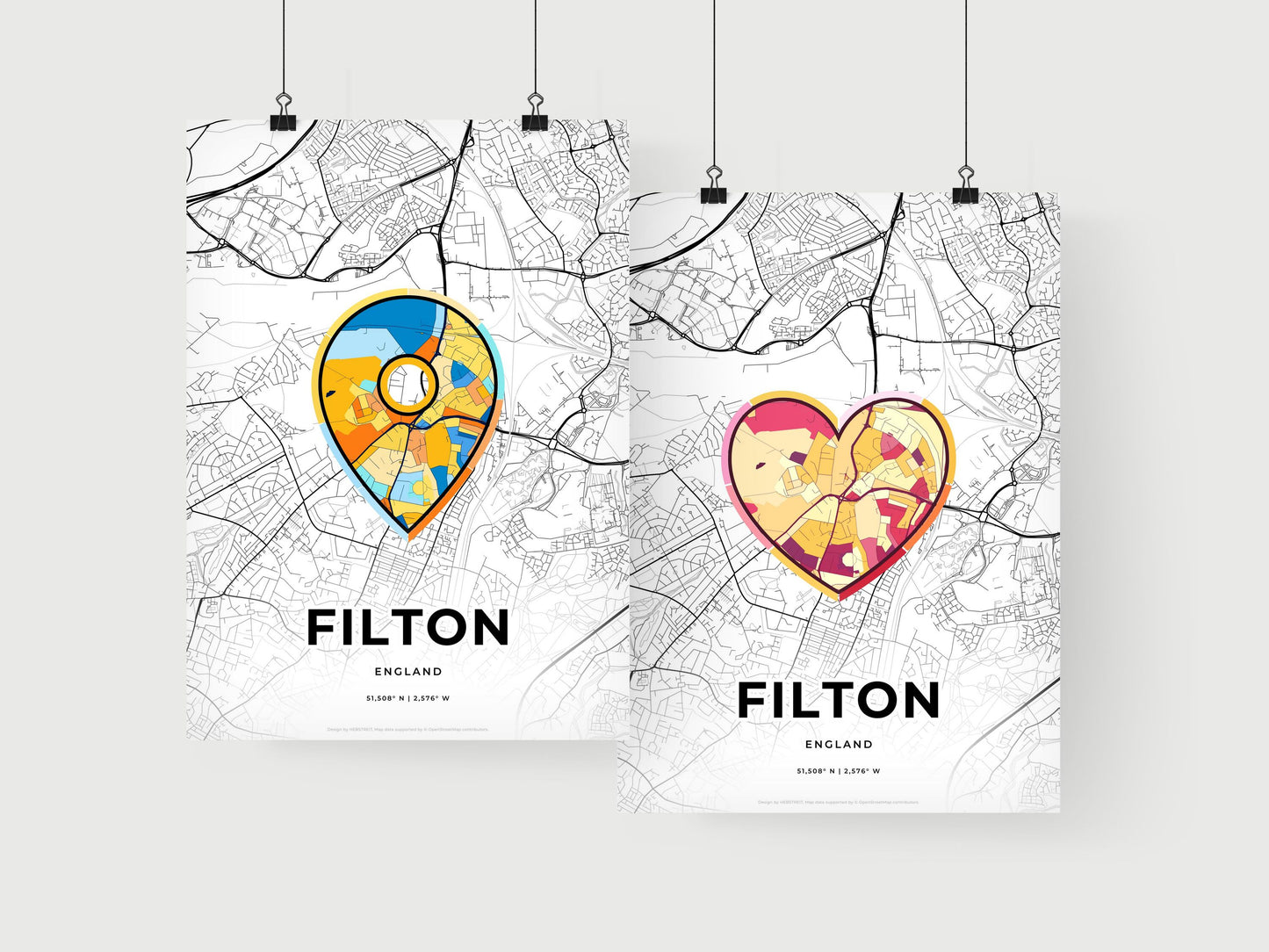 Filton England art print for couples