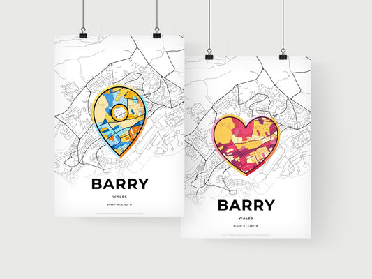 Barry Wales art print for couples