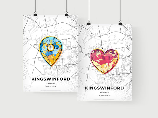 Kingswinford England art print for couples