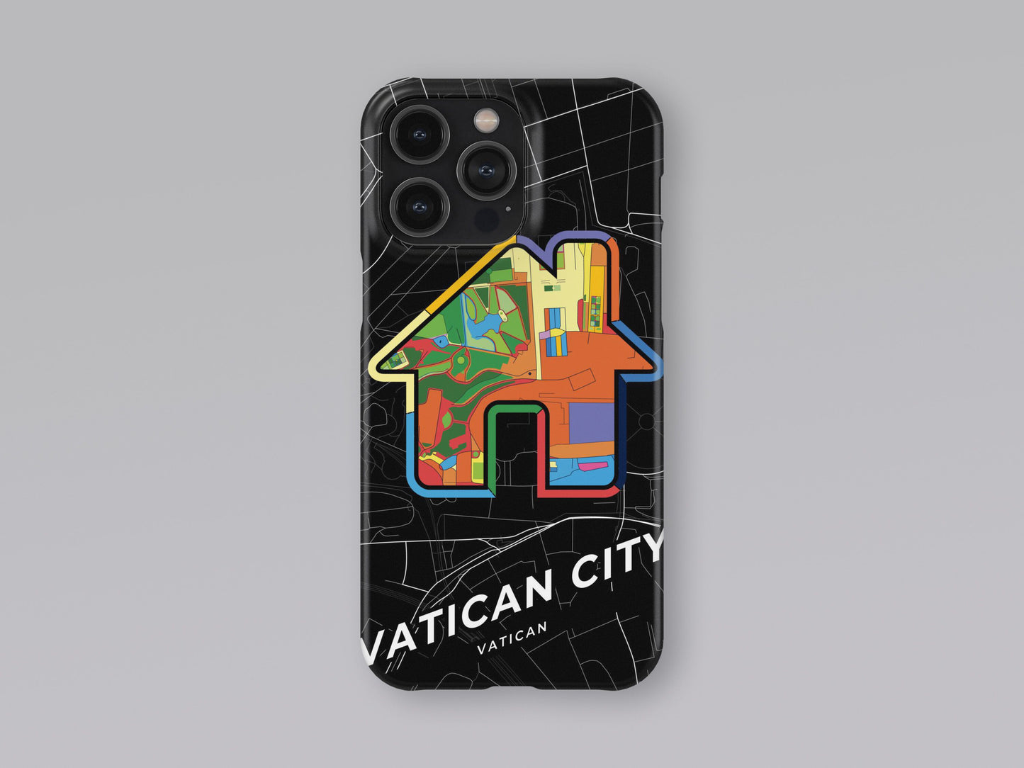 Vatican City Vatican slim phone case with colorful icon 3