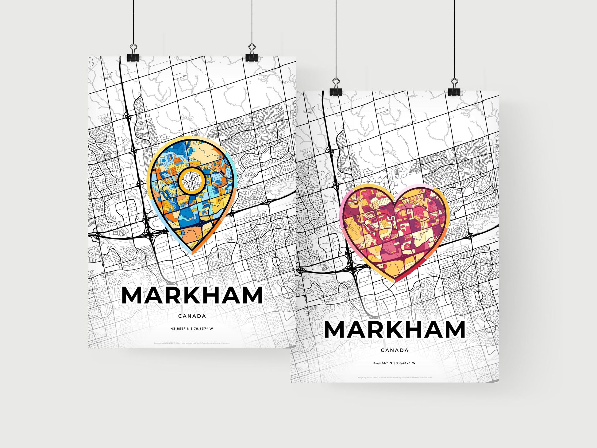 Markham Canada art print for couples