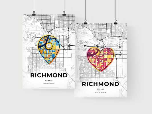 Richmond Canada art print for couples