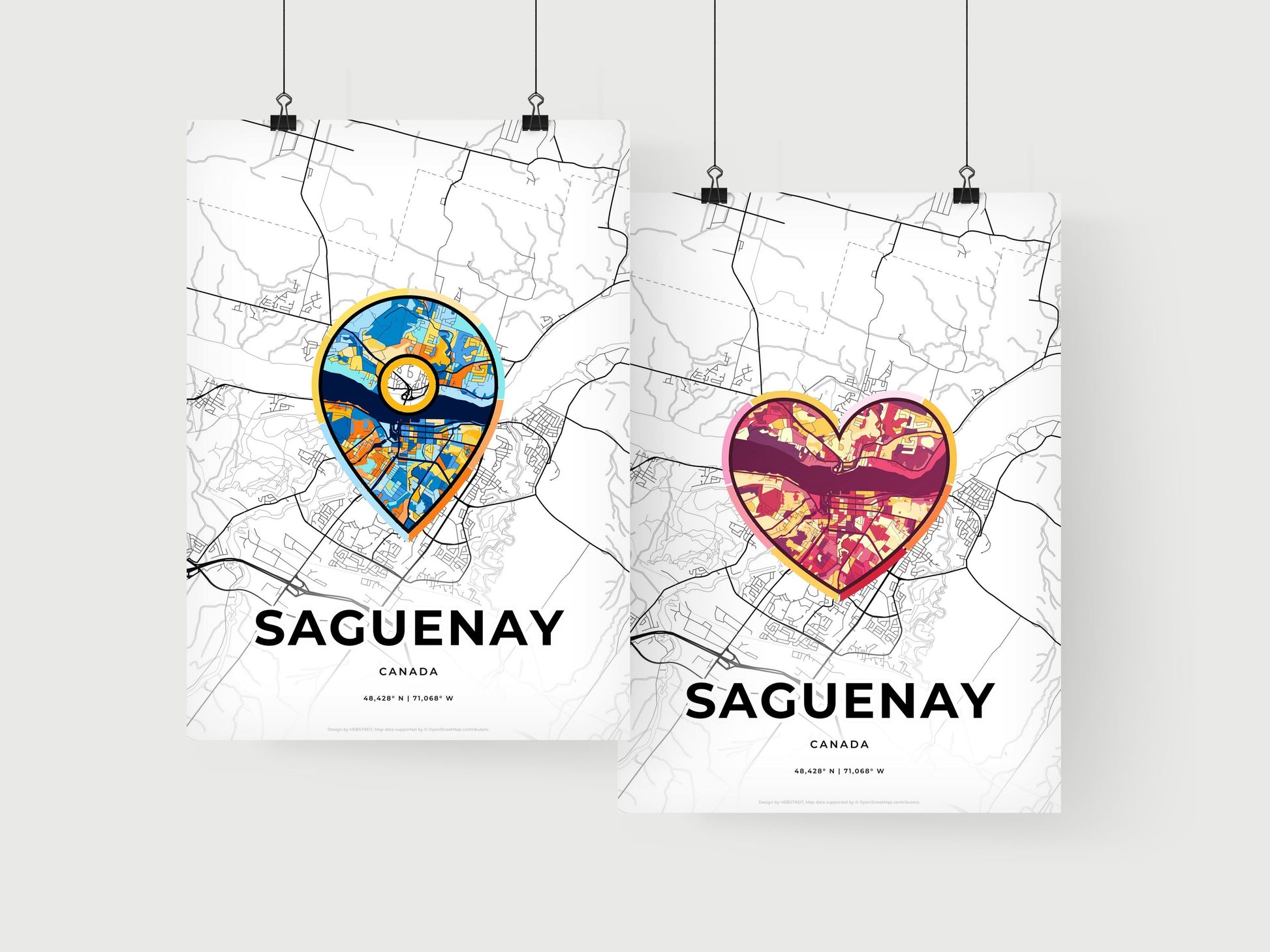 Saguenay Canada art print for couples