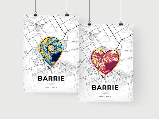 Barrie Canada art print for couples