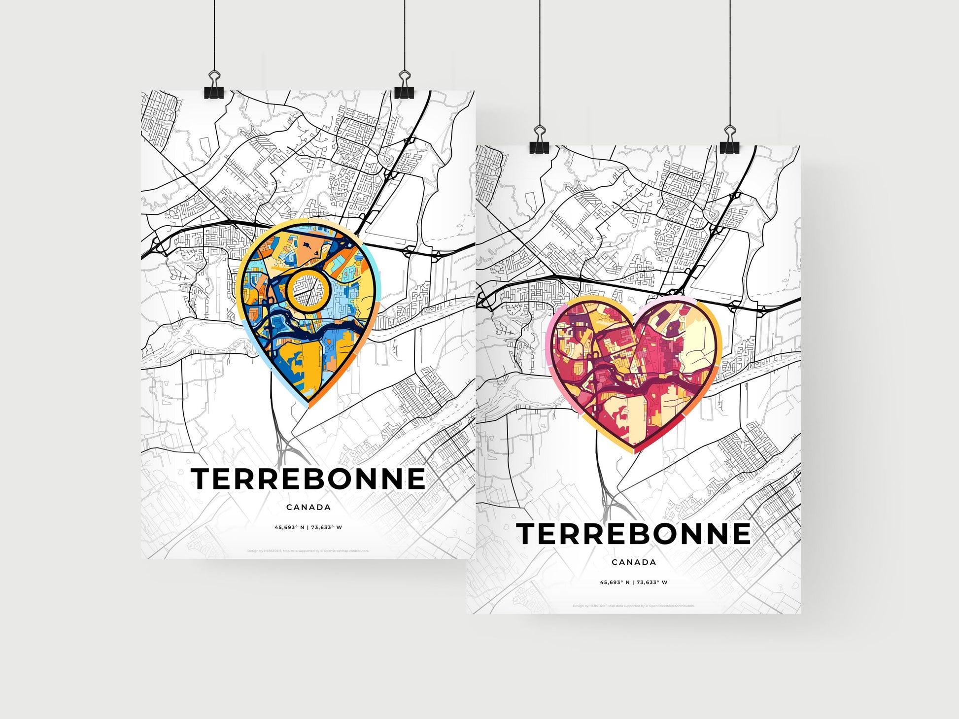 Terrebonne Canada art print for couples