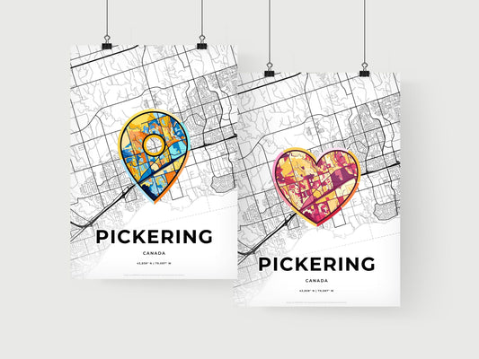 Pickering Canada art print for couples