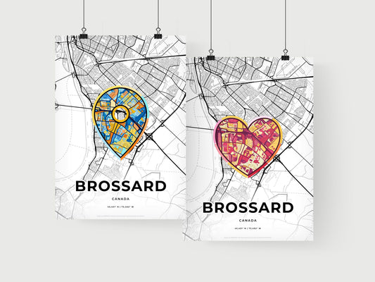 Brossard Canada art print for couples
