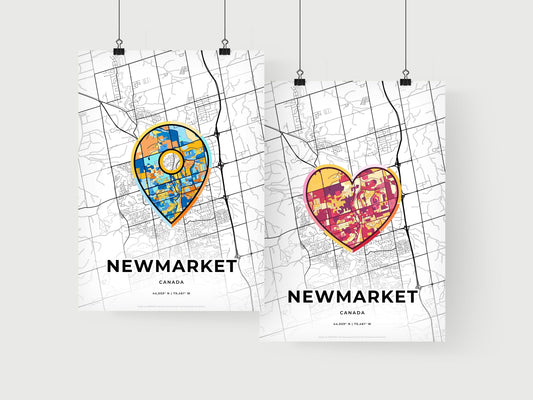 Newmarket Canada art print for couples