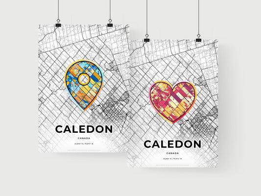 Caledon Canada art print for couples