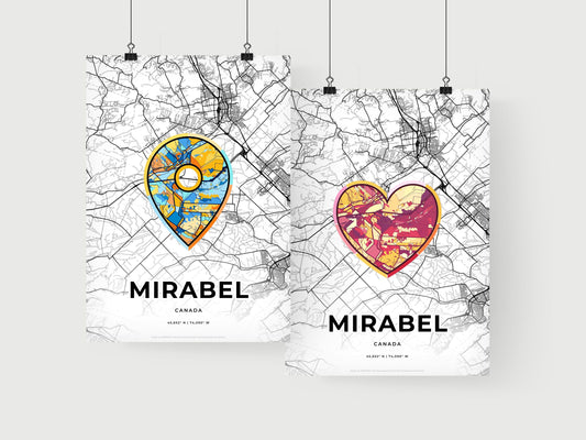 Mirabel Canada art print for couples