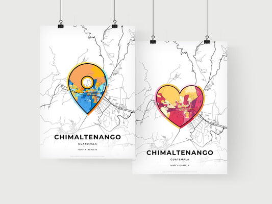 Chimaltenango Guatemala art print for couples