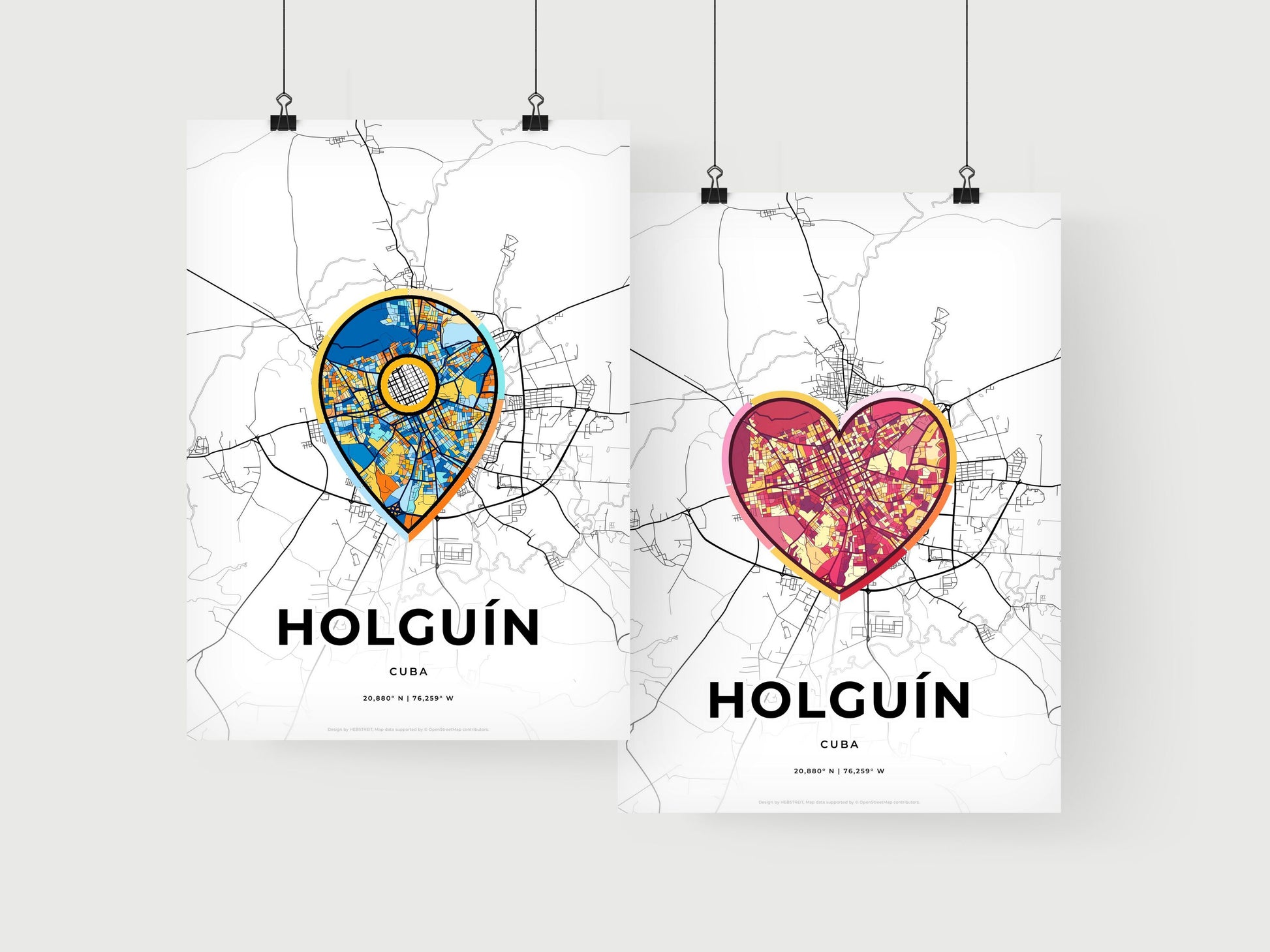 Holguín Cuba art print for couples