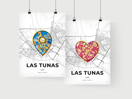 Las Tunas Cuba art print for couples