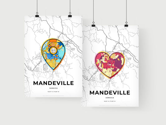 Mandeville Jamaica art print for couples