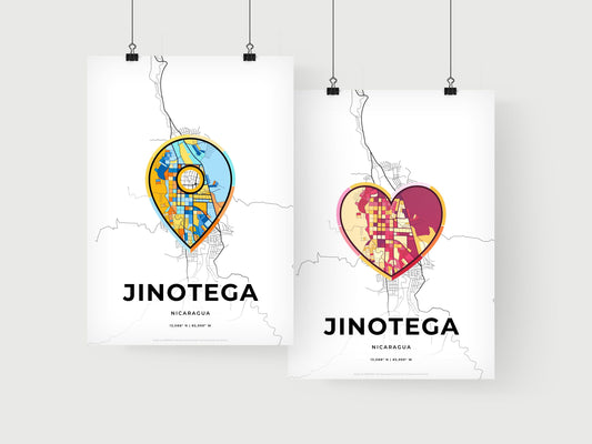 Jinotega Nicaragua art print for couples