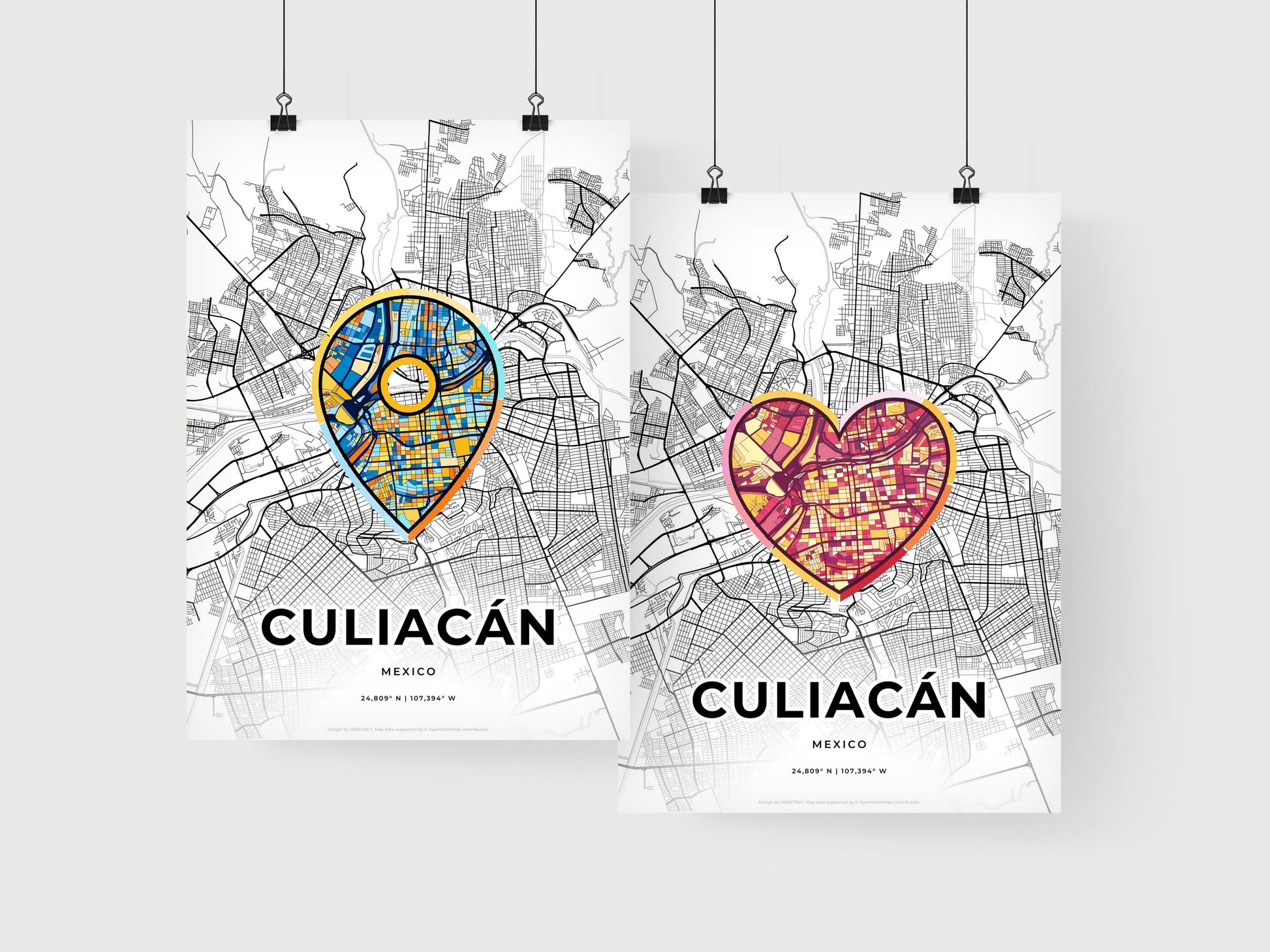 Culiacán Mexico art print for couples