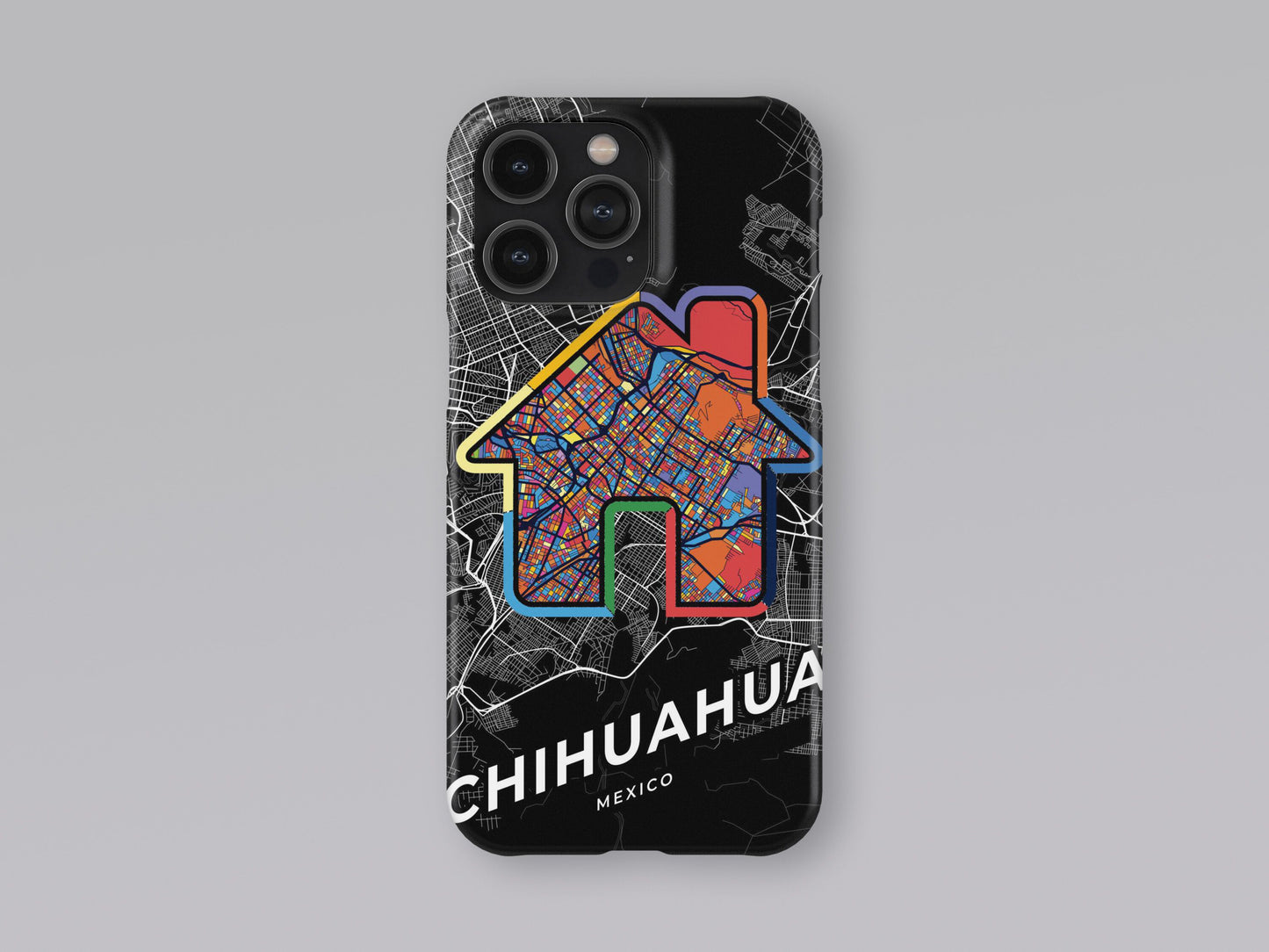 Chihuahua Mexico slim phone case with colorful icon. Birthday, wedding or housewarming gift. Couple match cases. 3