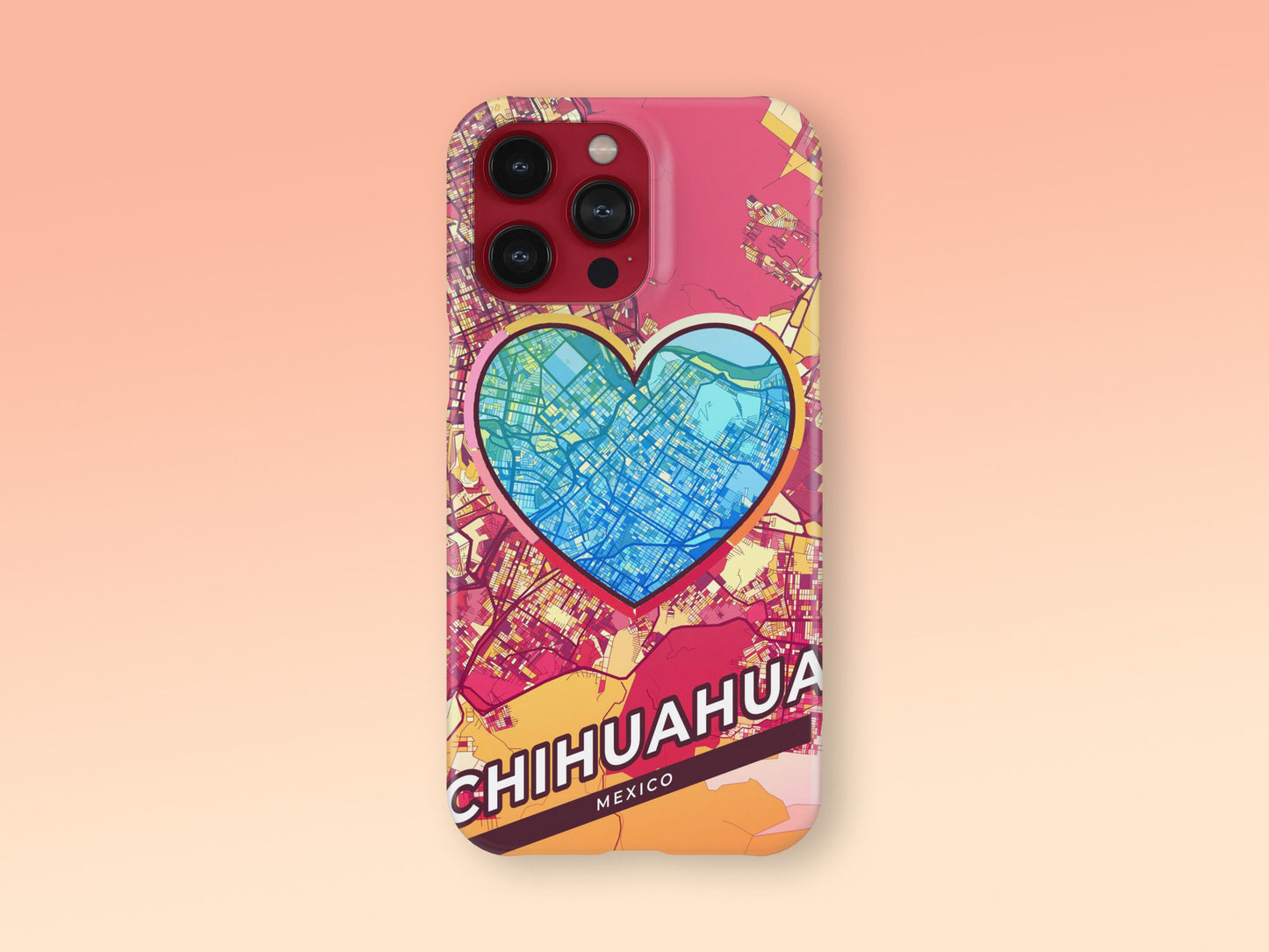 Chihuahua Mexico slim phone case with colorful icon. Birthday, wedding or housewarming gift. Couple match cases. 2