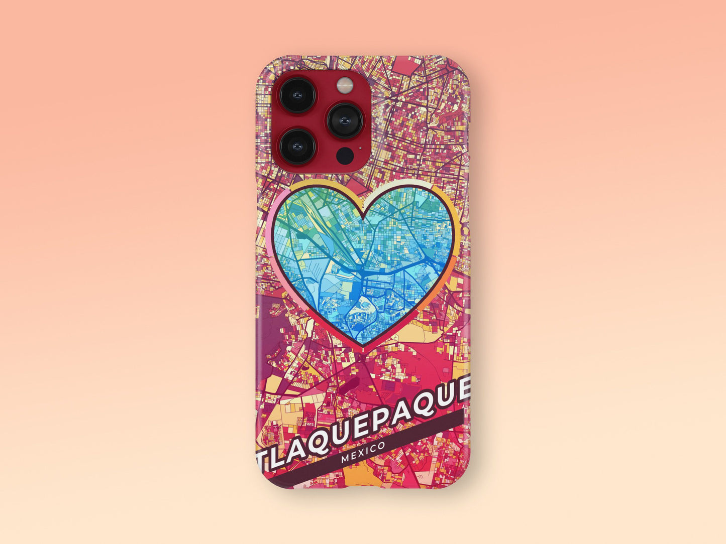 Tlaquepaque Mexico slim phone case with colorful icon 2