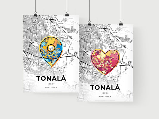 Tonalá Mexico art print for couples
