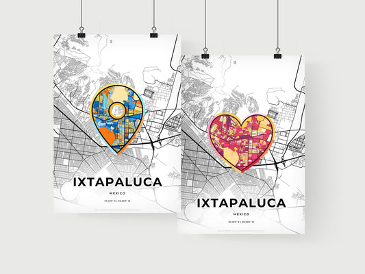 Ixtapaluca Mexico art print for couples