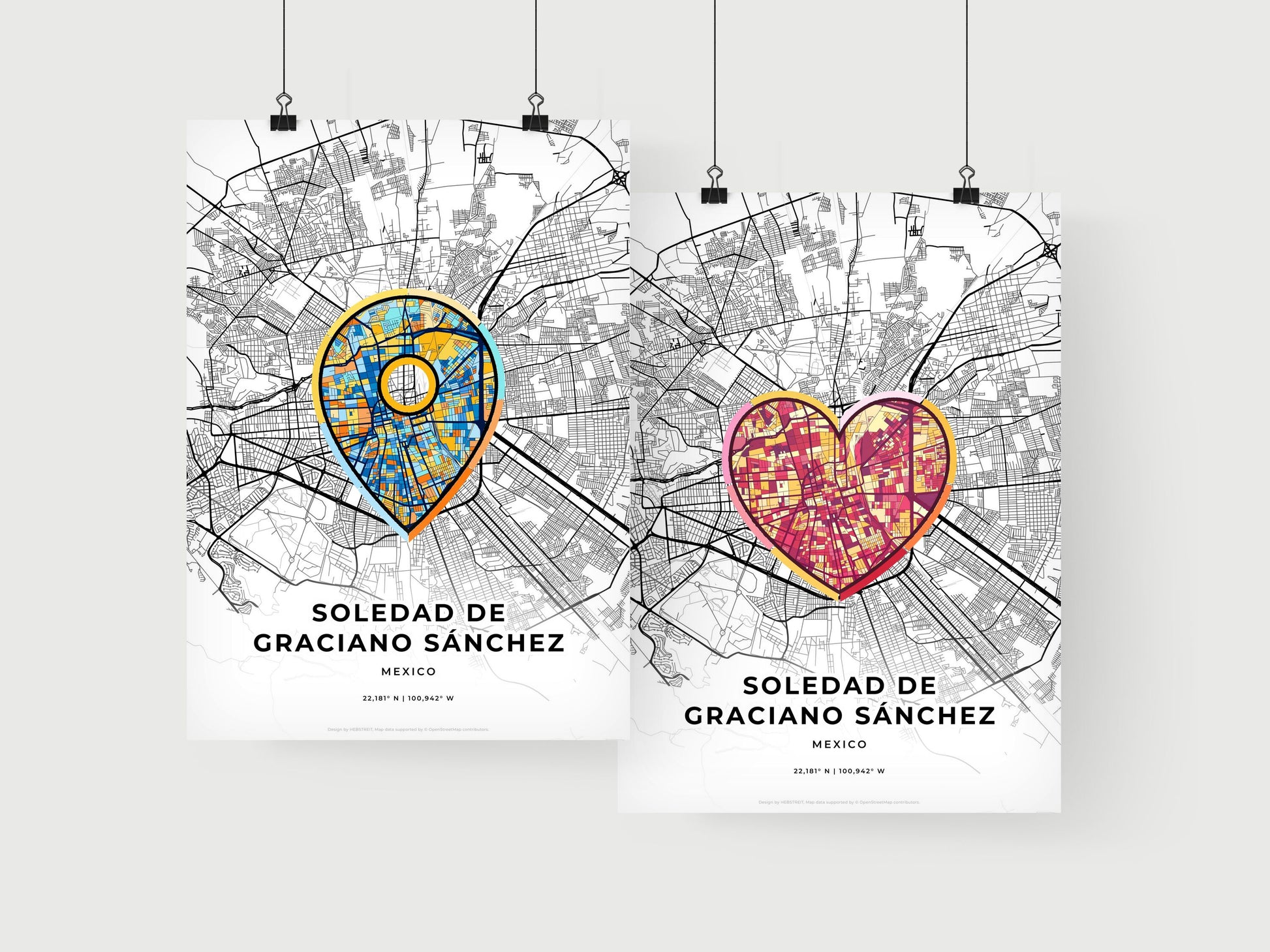 Soledad De Graciano Sánchez Mexico art print for couples