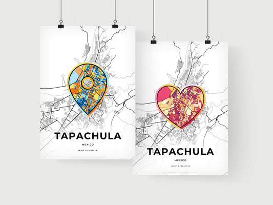 Tapachula Mexico art print for couples