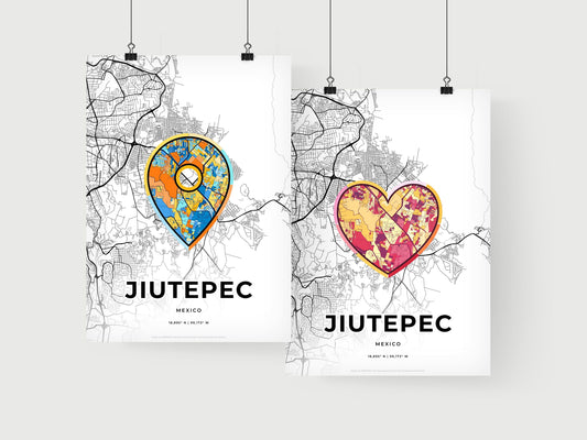 Jiutepec Mexico art print for couples