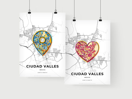 Ciudad Valles Mexico art print for couples