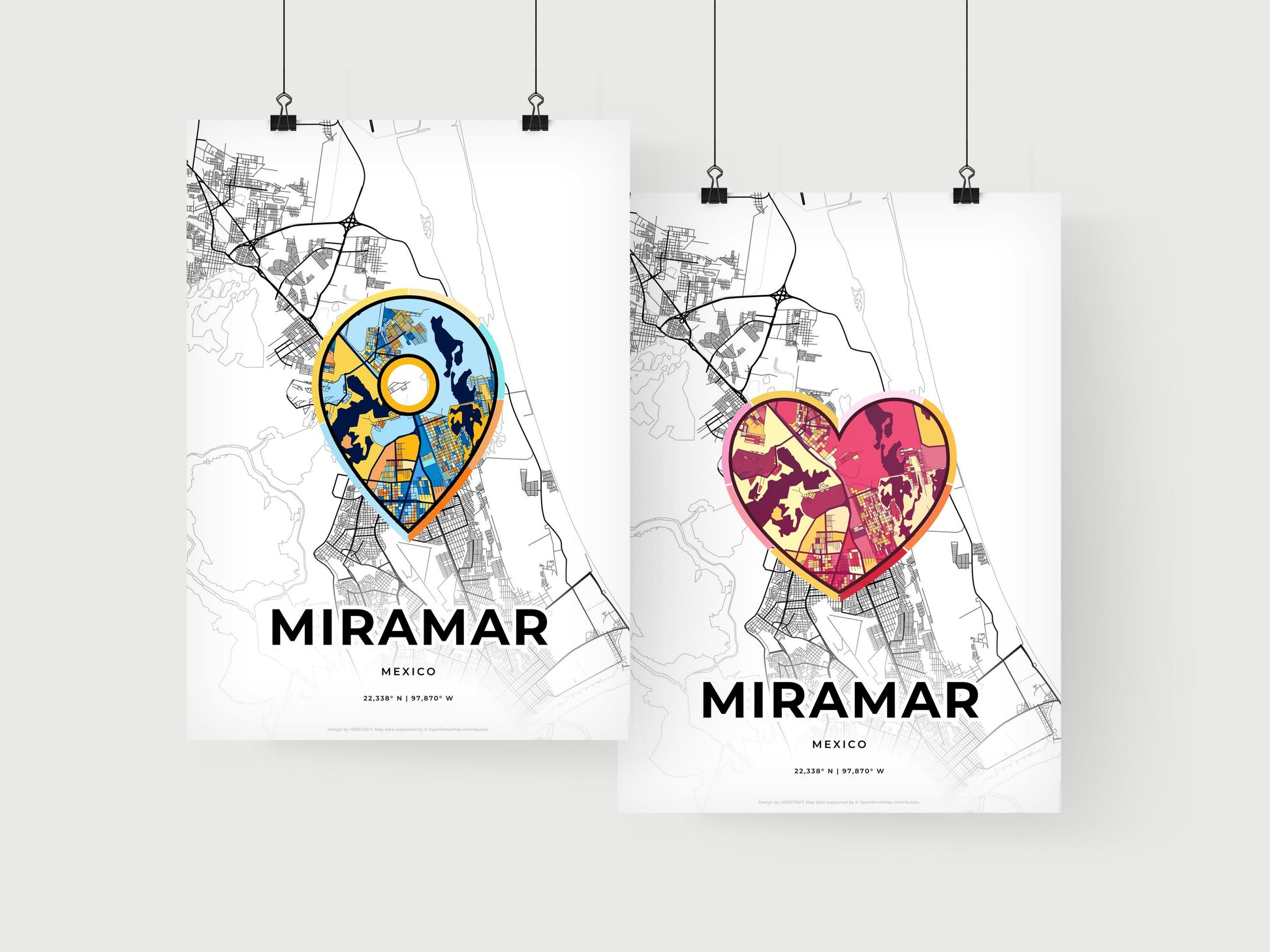 Miramar Mexico art print for couples