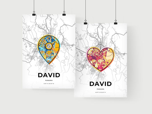 David Panama art print for couples