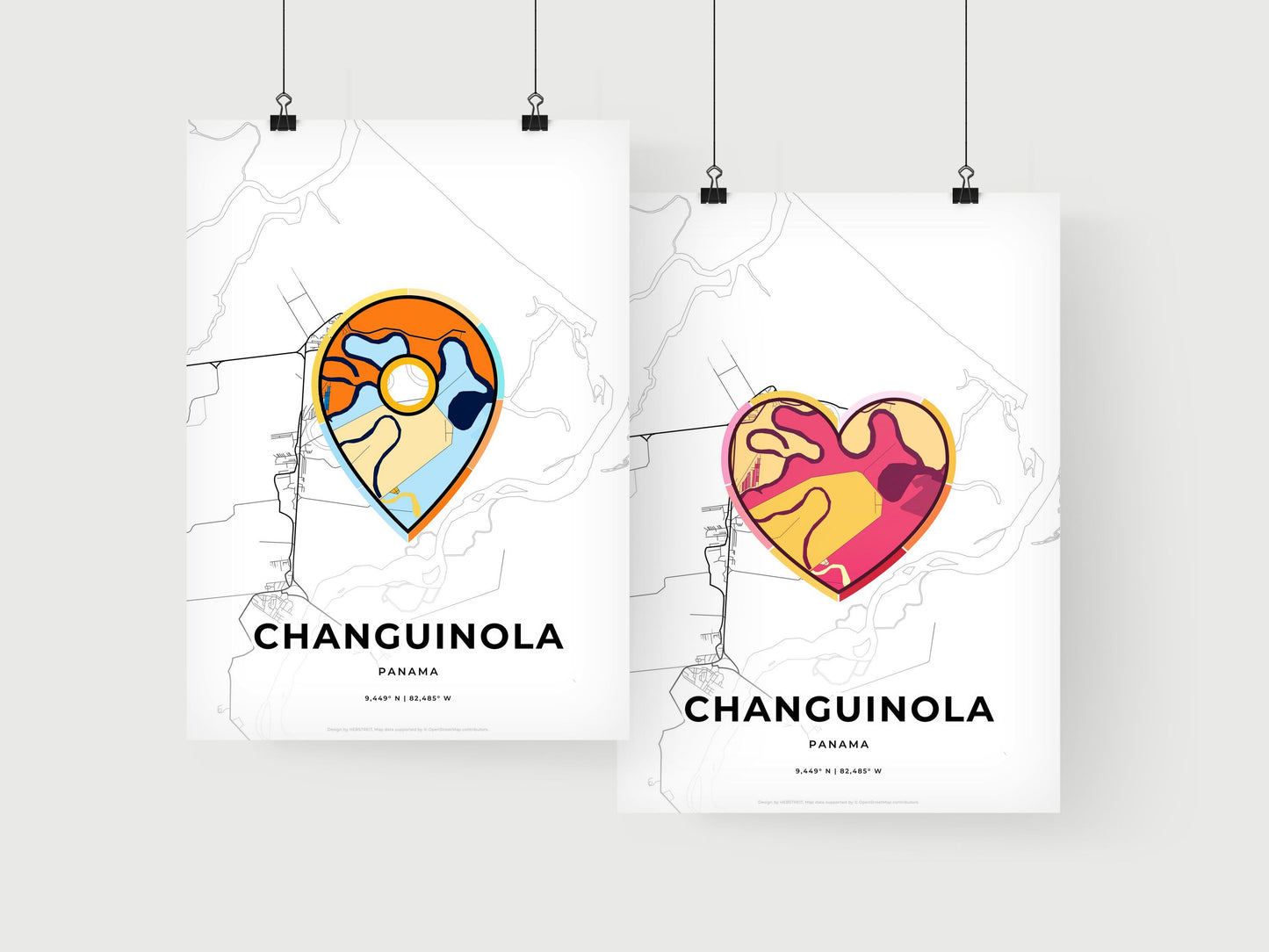 Changuinola Panama art print for couples