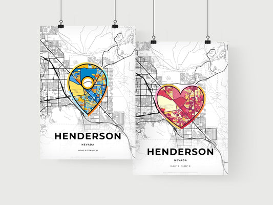 Henderson Nevada art print for couples