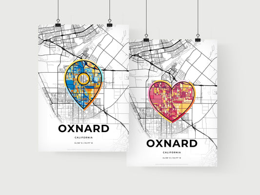 Oxnard California art print for couples