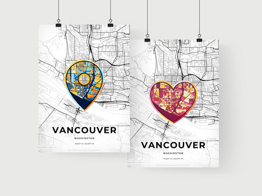 Vancouver Washington art print for couples