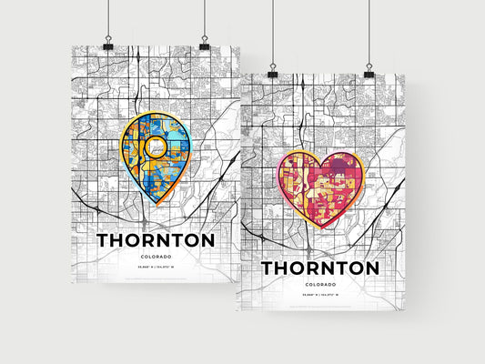 Thornton Colorado art print for couples