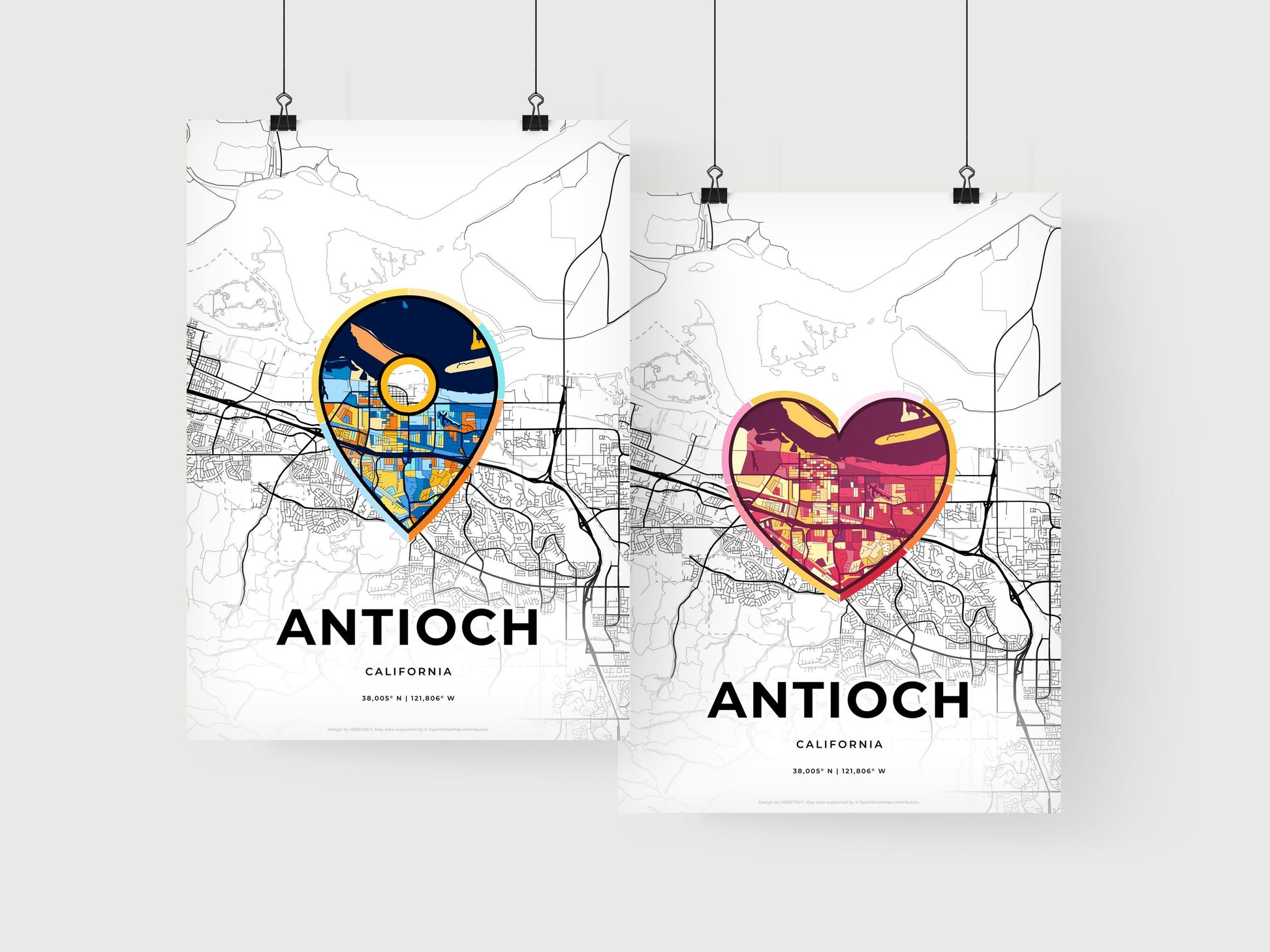 Antioch California art print for couples