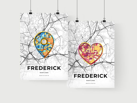 Frederick Maryland art print for couples