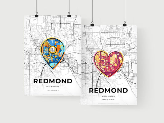 Redmond Washington art print for couples