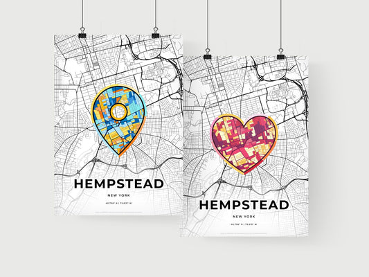 Hempstead New York art print for couples