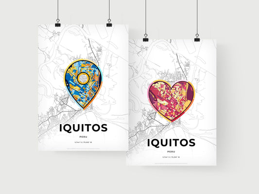 Iquitos Peru art print for couples