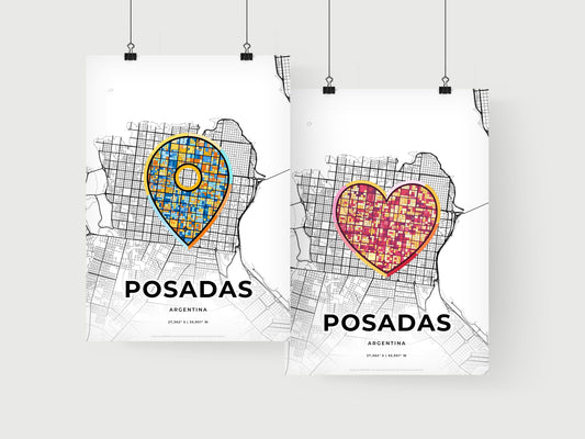 Posadas Argentina art print for couples