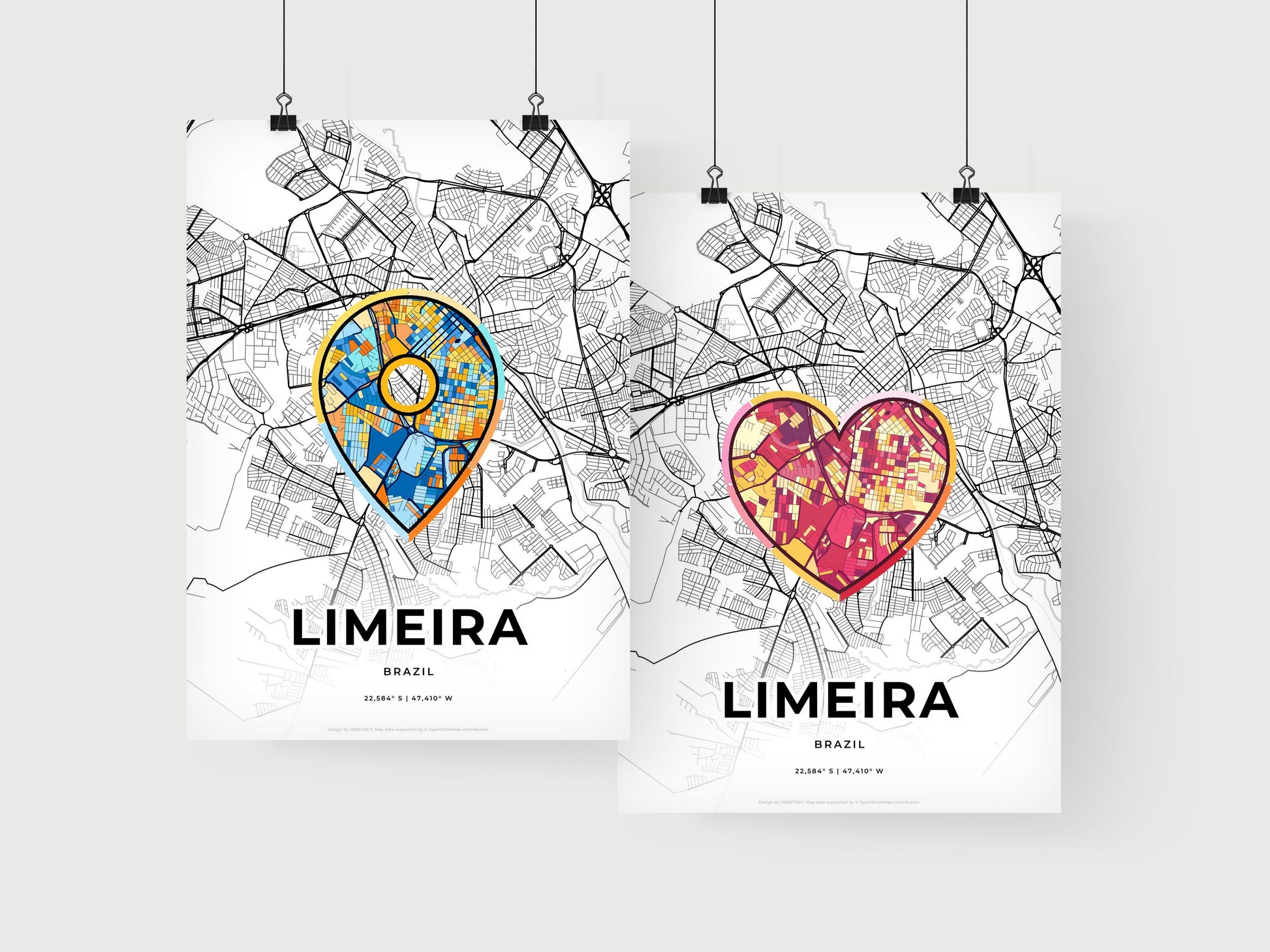 Limeira Brazil art print for couples