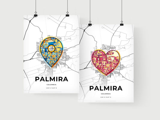 Palmira Colombia art print for couples