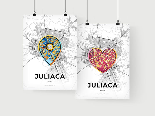 Juliaca Peru art print for couples