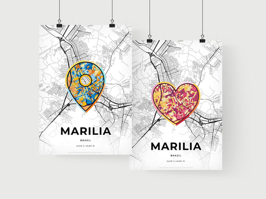 Marilia Brazil art print for couples