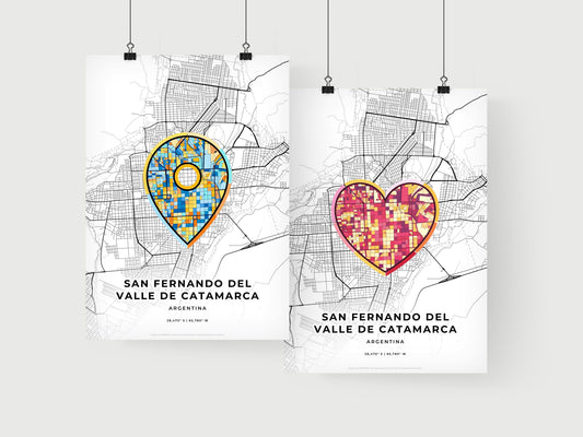 San Fernando Del Valle De Catamarca Argentina art print for couples