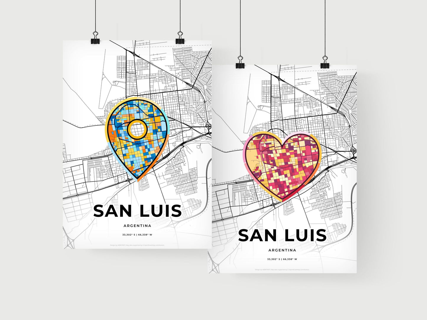 San Luis Argentina art print for couples